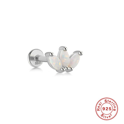 Opal Flat Back Stud 1 Style