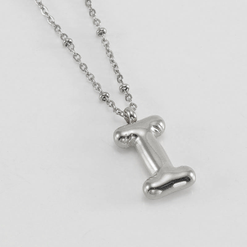 Balloon Letter Necklace