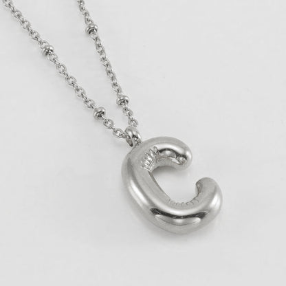 Balloon Letter Necklace