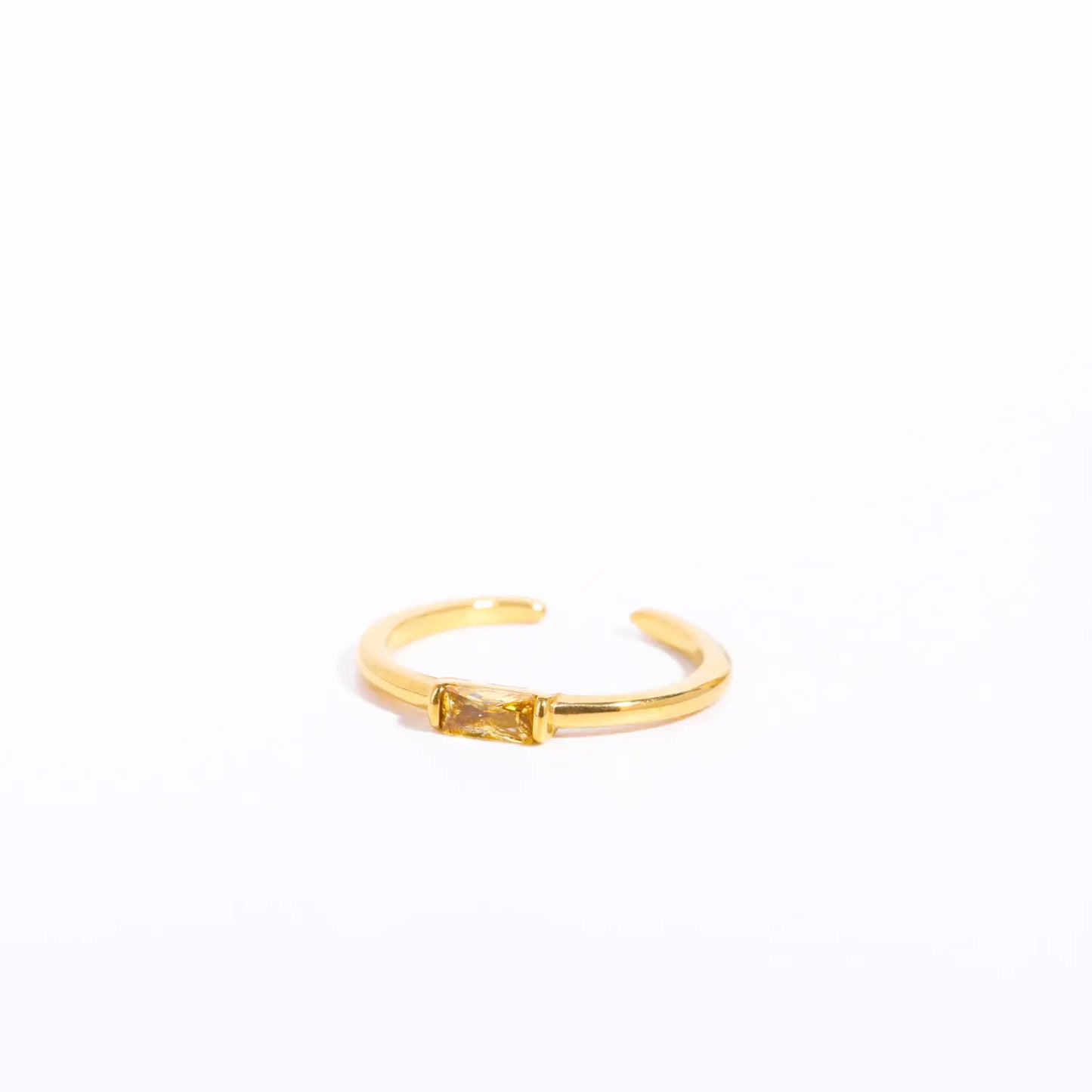 Baguette Birthstone Ring