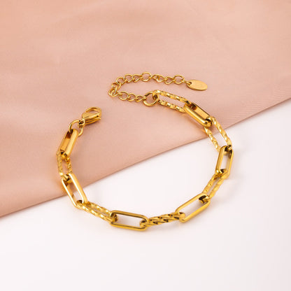 Paperclip Twist Bracelet