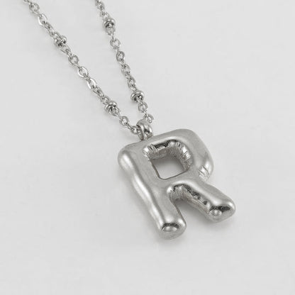 Balloon Letter Necklace
