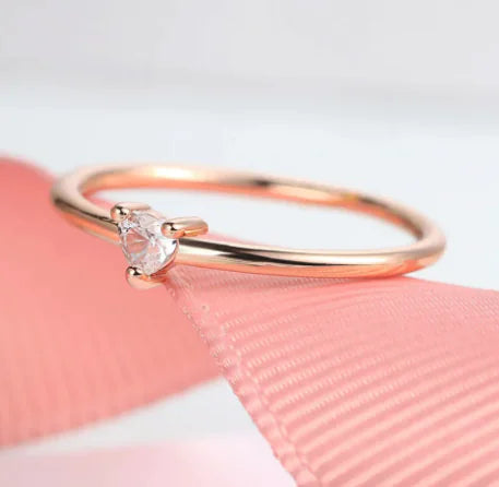 Olivia CZ Heart Ring