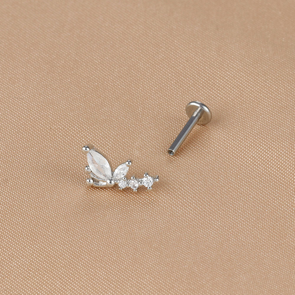 Butterfly Flat Back Studs