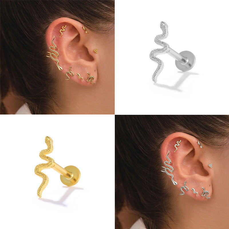 Gold Vermeil Flat Back Studs 2 Style