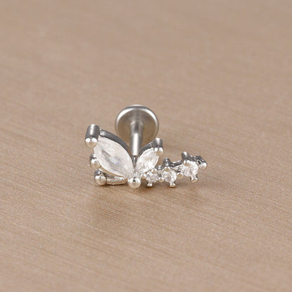 Butterfly Flat Back Studs