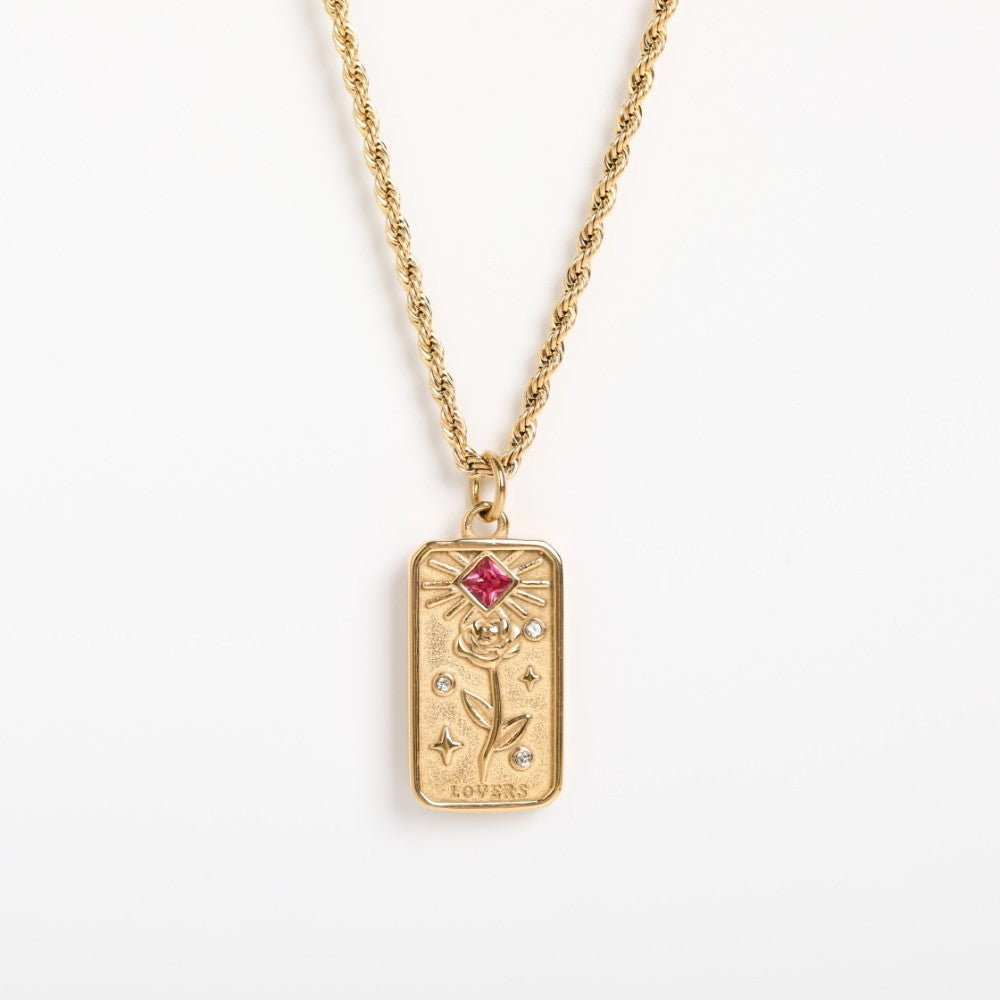 Tarot Card Necklace
