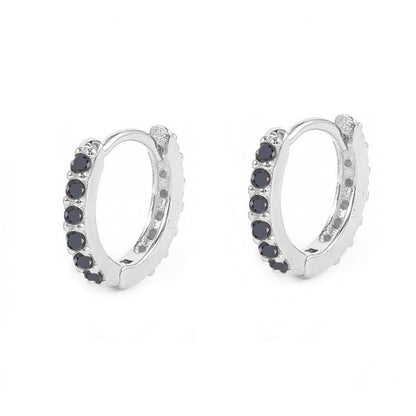 Pavé Huggie Earrings