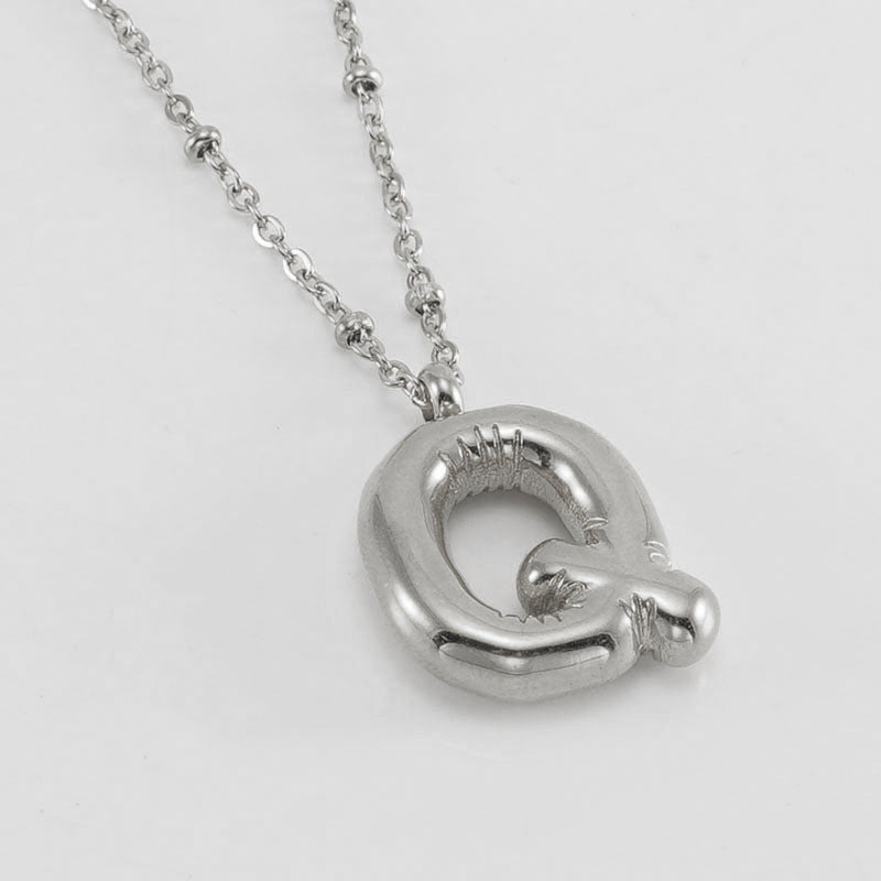 Balloon Letter Necklace