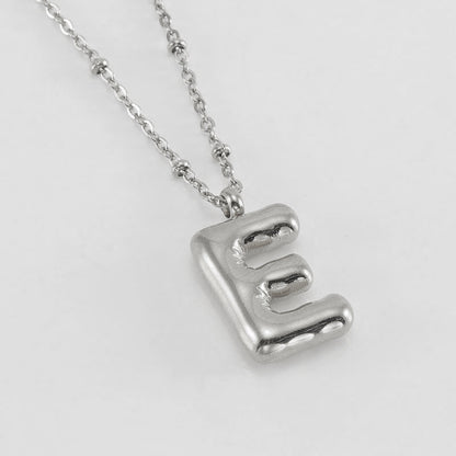 Balloon Letter Necklace