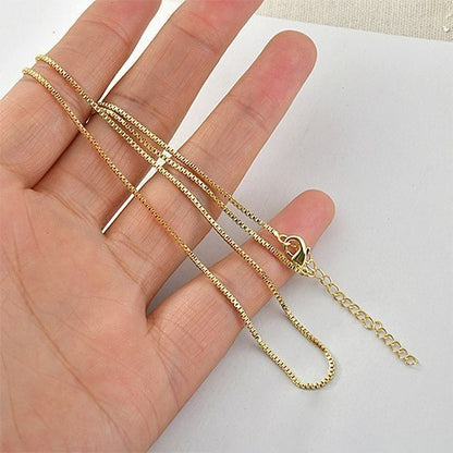 Sparkle Bubble Letter Necklace