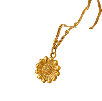 Sunflower Necklace