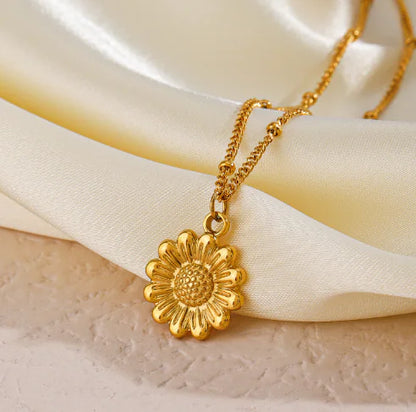 Sunflower Necklace