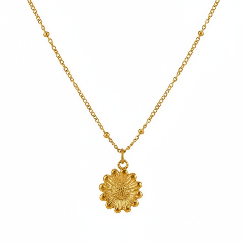 Sunflower Necklace